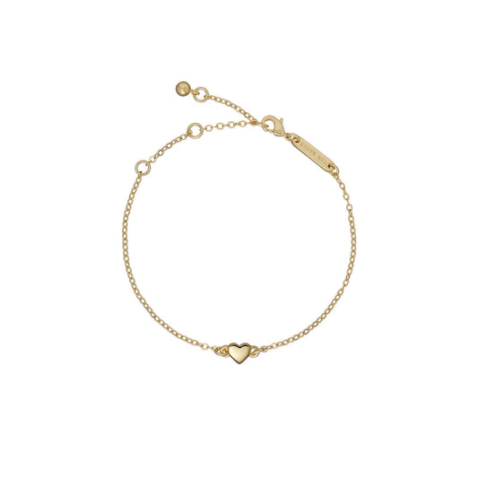 Ted Baker Gold Tiny Heart Bracelet