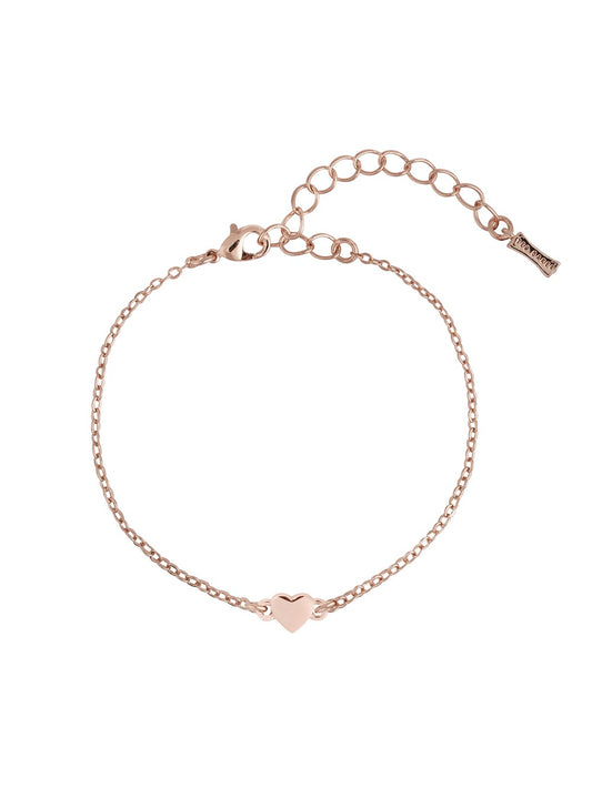 Ted Baker Rose Gold Tiny Heart Bracelet 