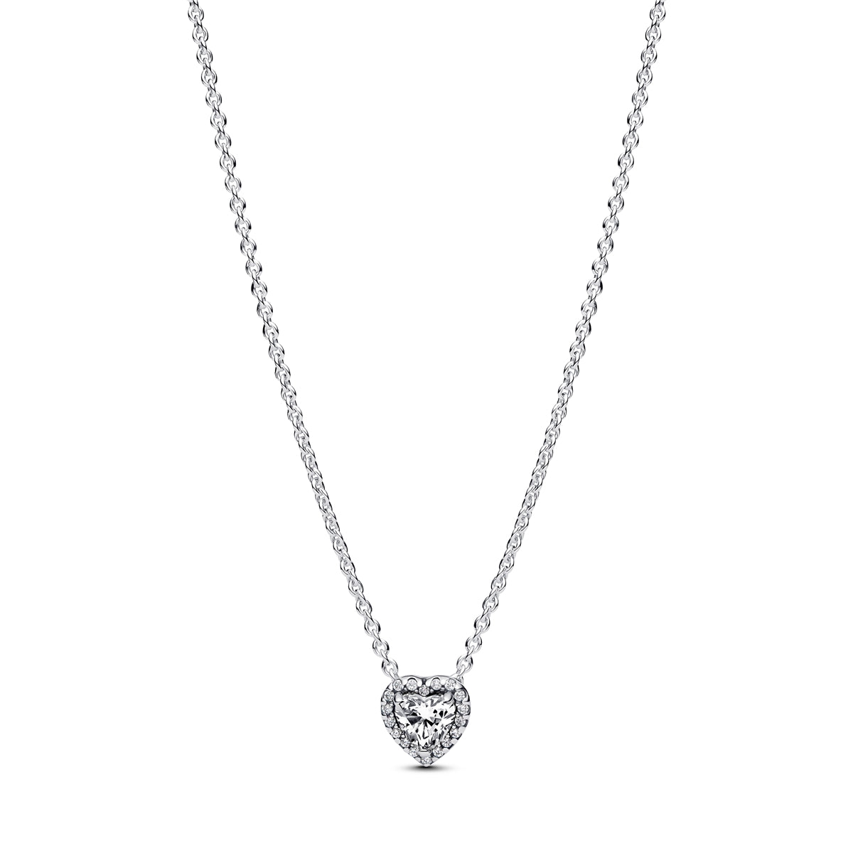 Pandora Elevated Heart Necklace