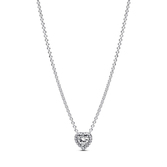 Pandora Elevated Heart Necklace