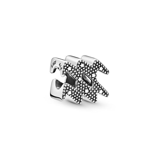 Pandora Sparkling Aquarius Zodiac Charm