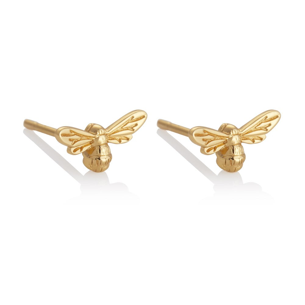 Olivia Burton Lucky Bee Gold Earrings