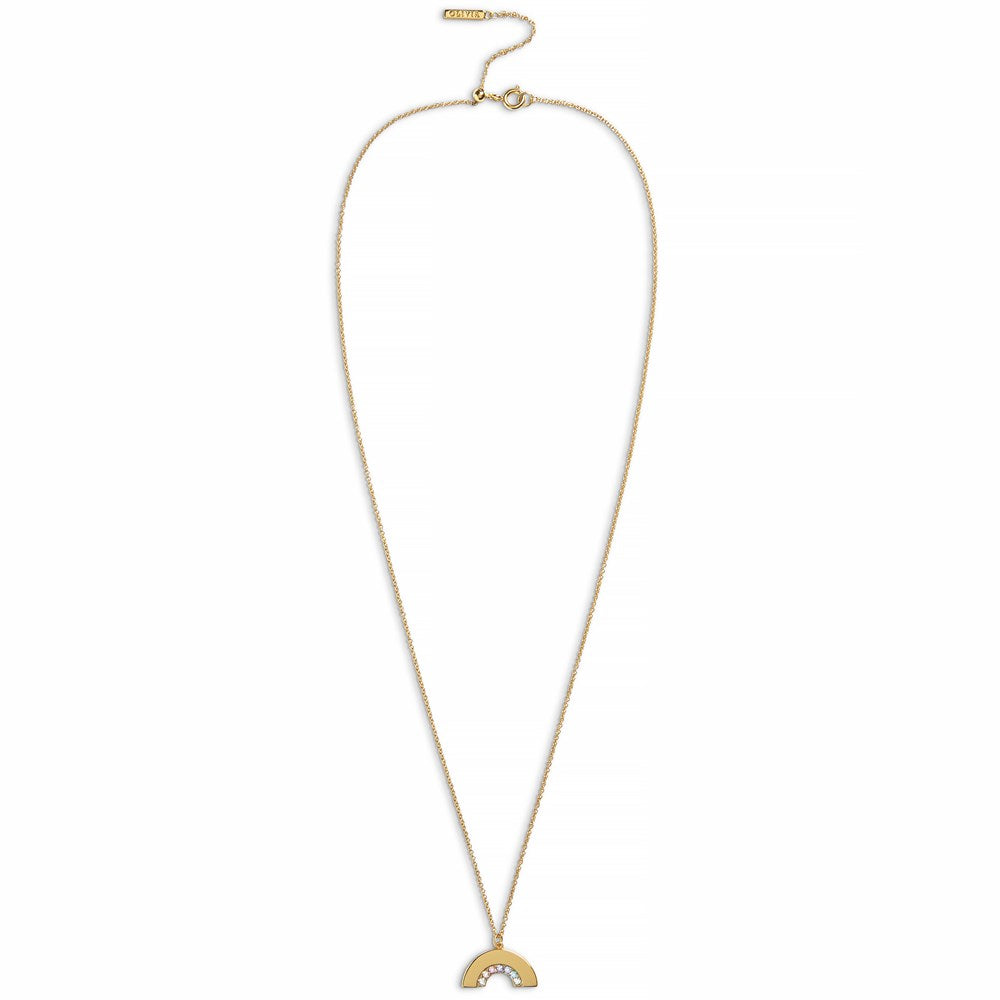 Olivia Burton Gold Rainbow Necklace