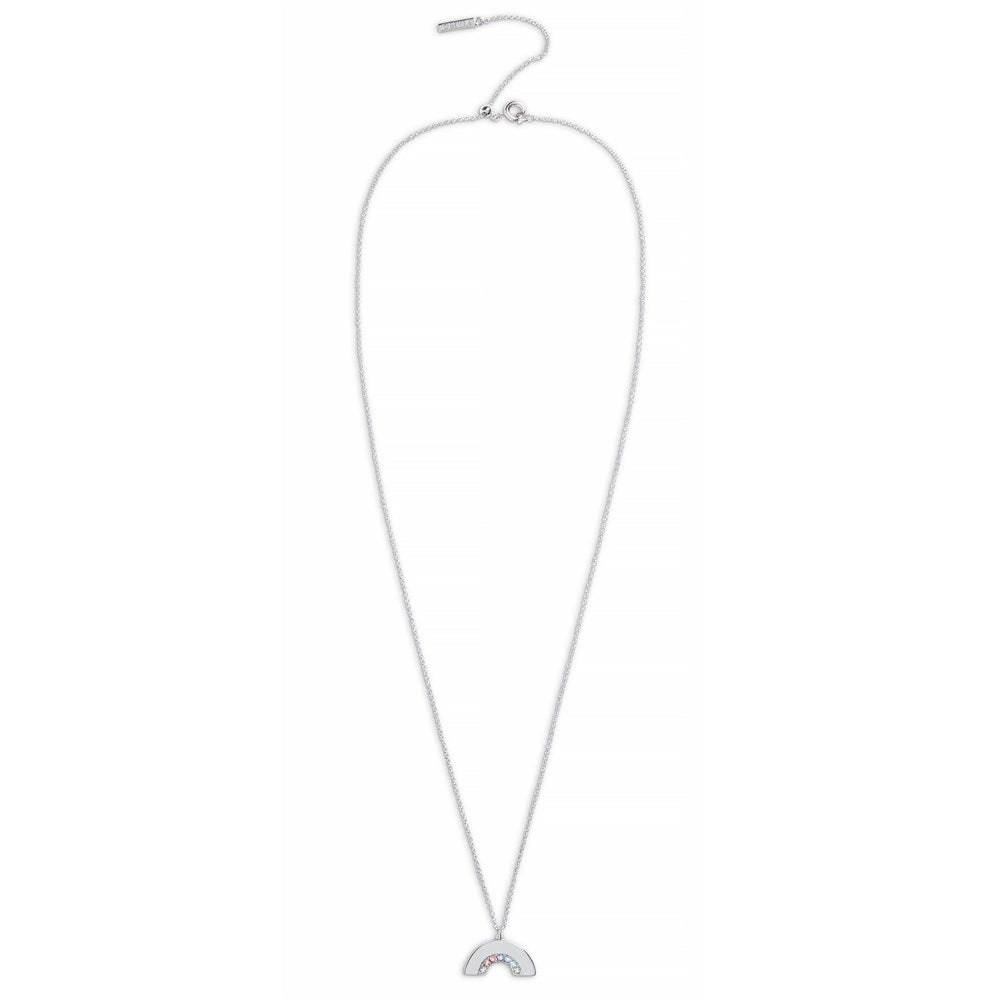 Olivia Burton Silver Rainbow Necklace