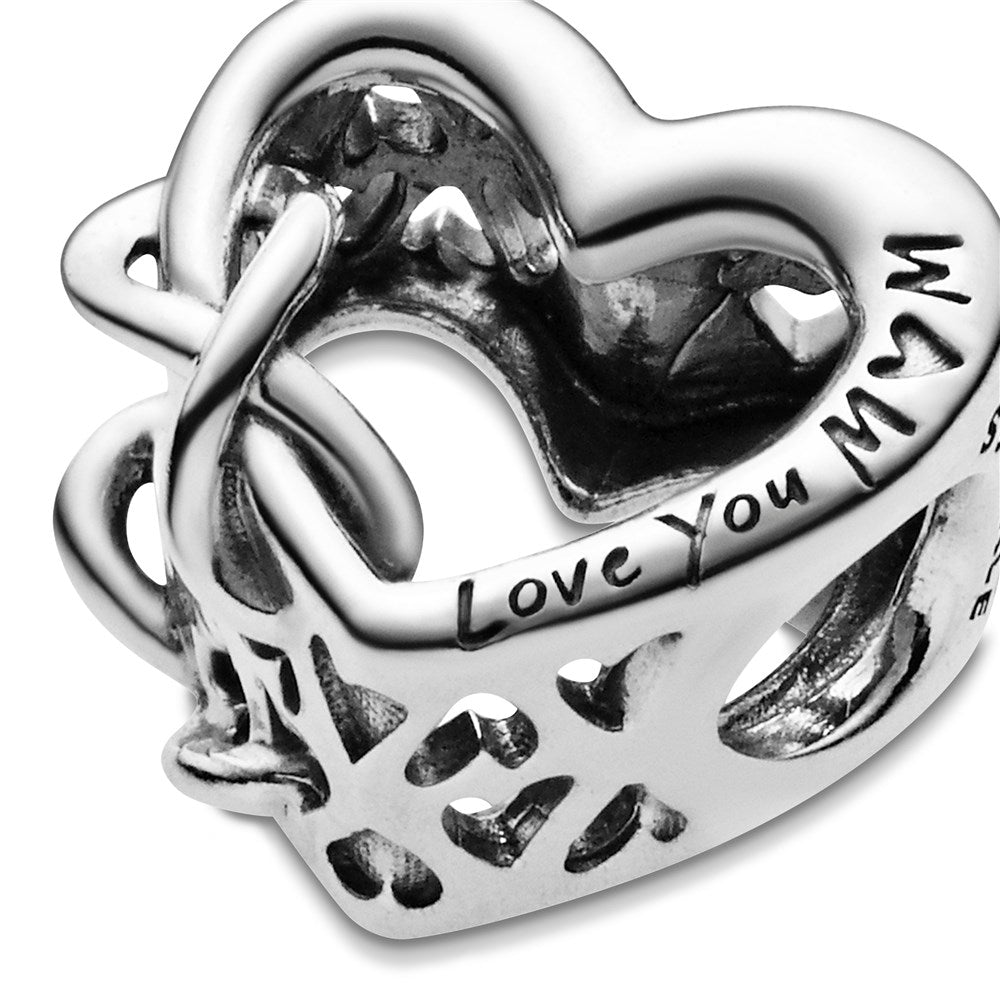 Pandora Love You Mum Infinity Heart Charm