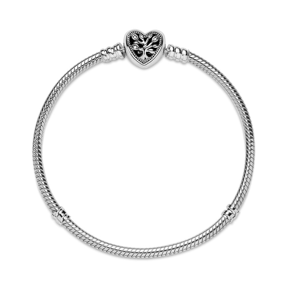 Pandora Moments Family Tree Heart Bracelet 