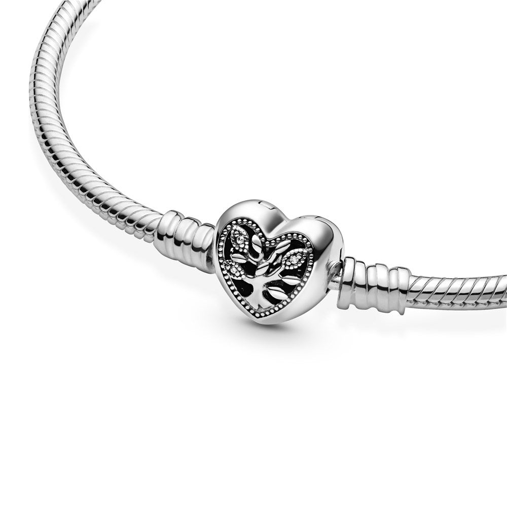 Pandora Moments Family Tree Heart Bracelet 