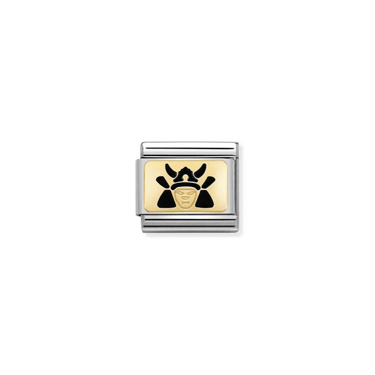 Nomination Gold Samurai Charm