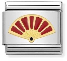 Nomination Red Fan Charm 
