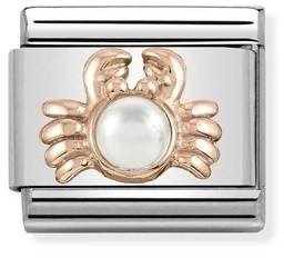 Nomination Rose Gold Crab Charm 