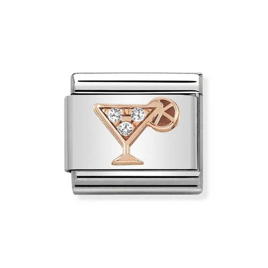 Nomination Rose Gold Cocktail Charm