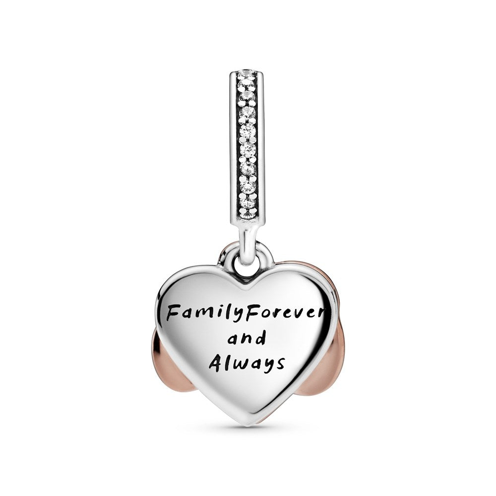 Pandora Sparkling Infinity Heart Dangle Charm