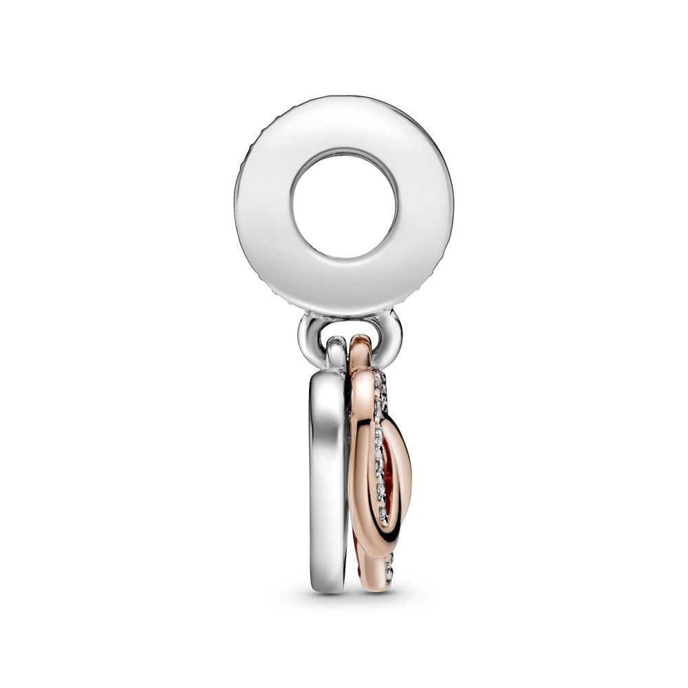 Pandora Sparkling Infinity Heart Dangle Charm