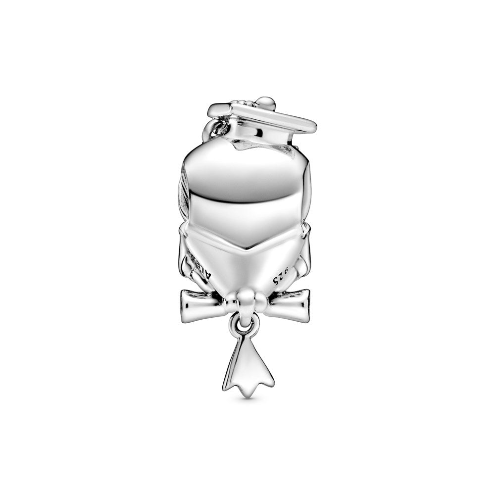 Pandora Wise Owl Graduation Charm