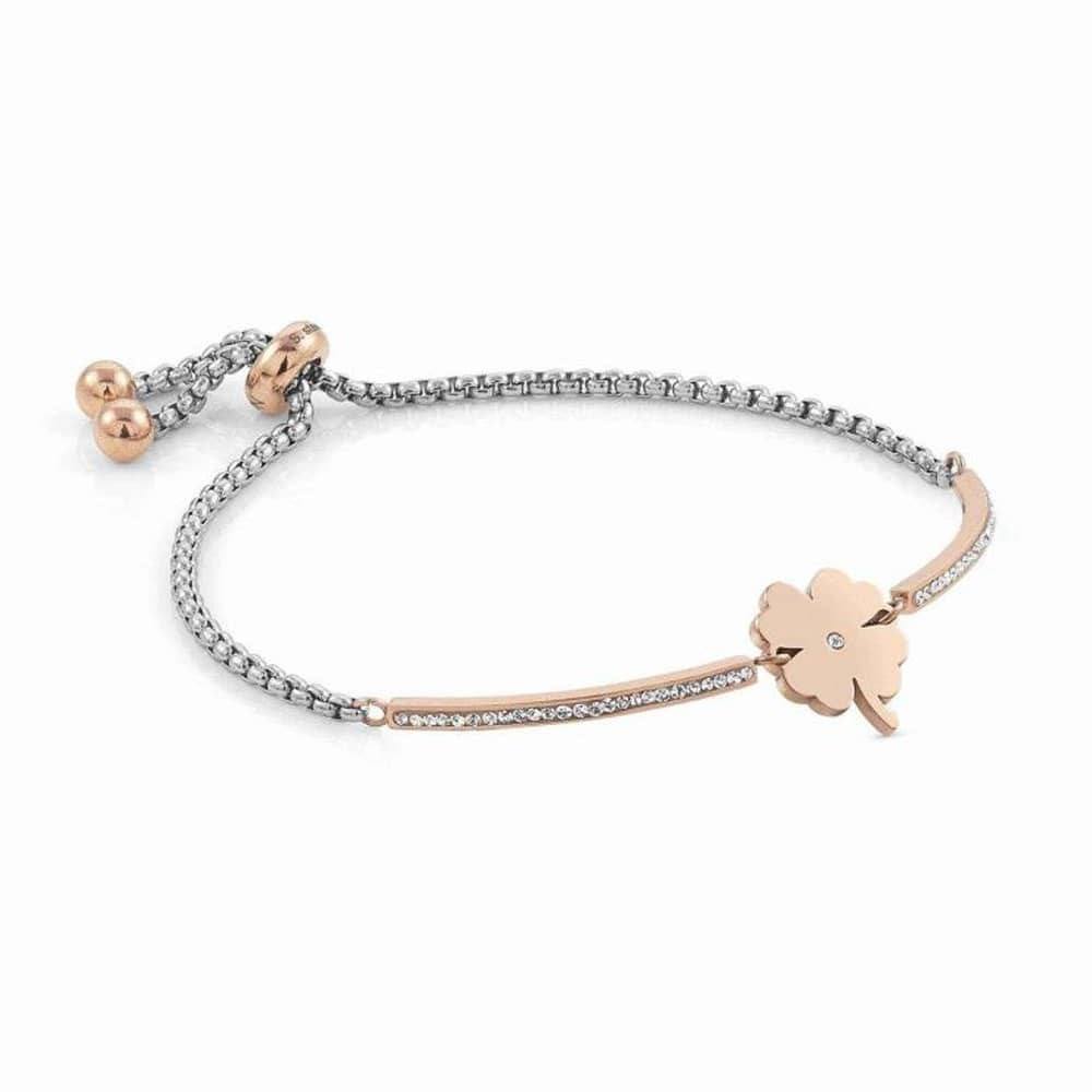 Nomination Rose Gold Milleluci Clover Bracelet 