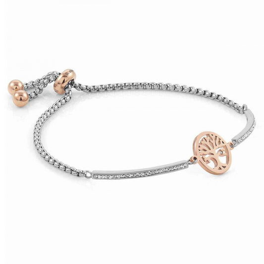 Nomination Silver + Rose Gold Milleluci Tree Of Life Bracelet
