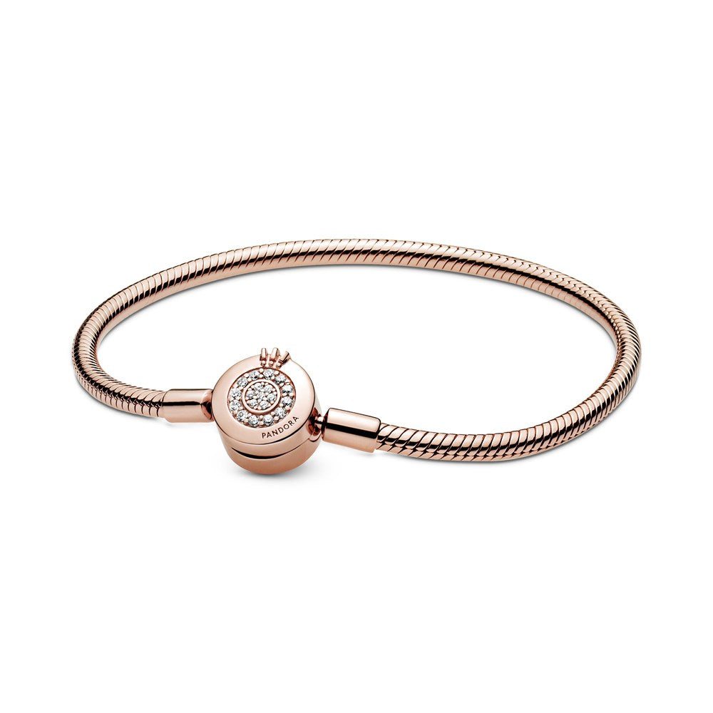 Pandora Pandora Signature Rose Gold Bracelet