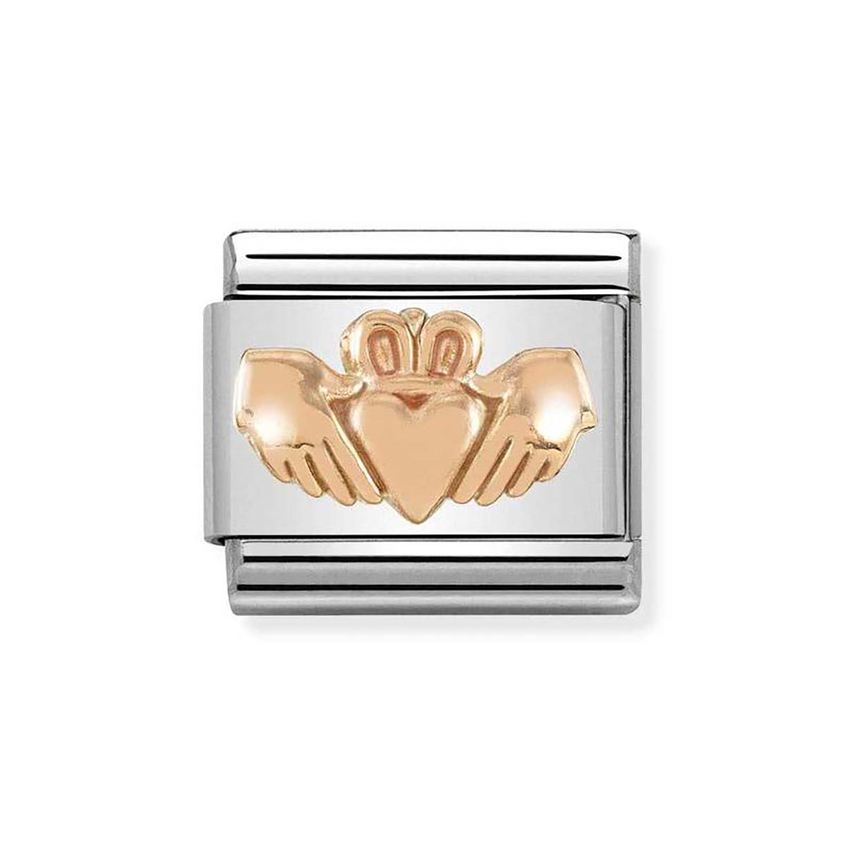 Nomination Rose Gold Claddagh Charm