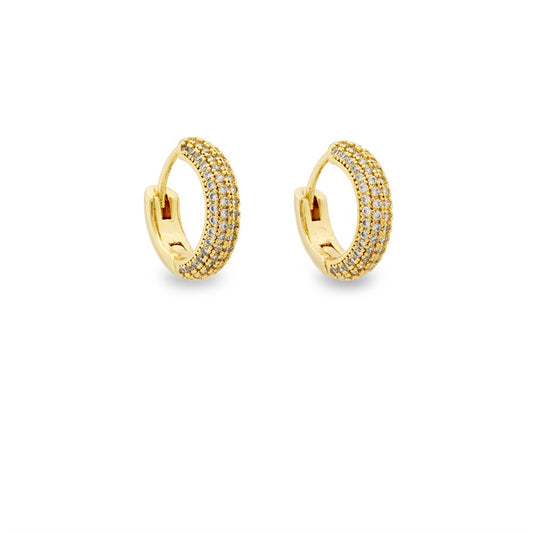 Kate Spade New York Gold Mini Huggie Earrings