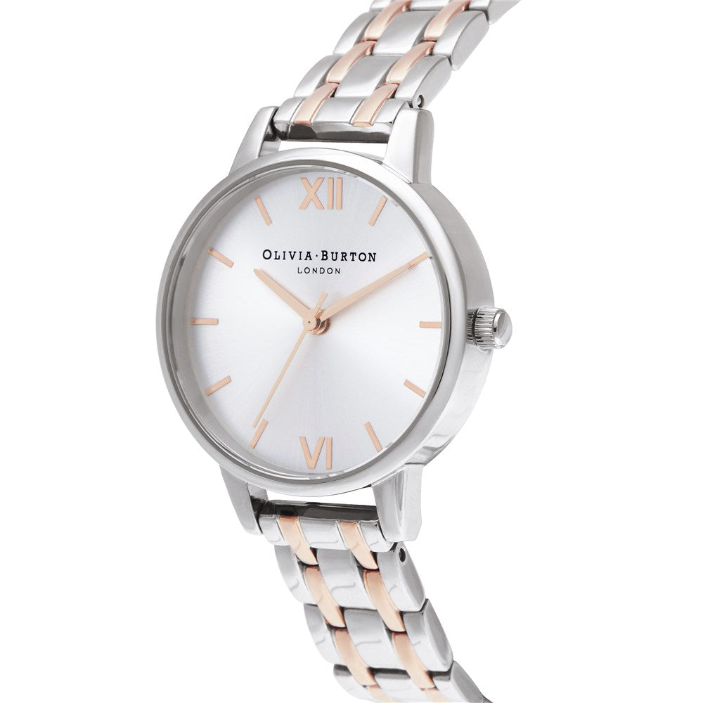 Olivia Burton Sunray Mixed Metal Watch