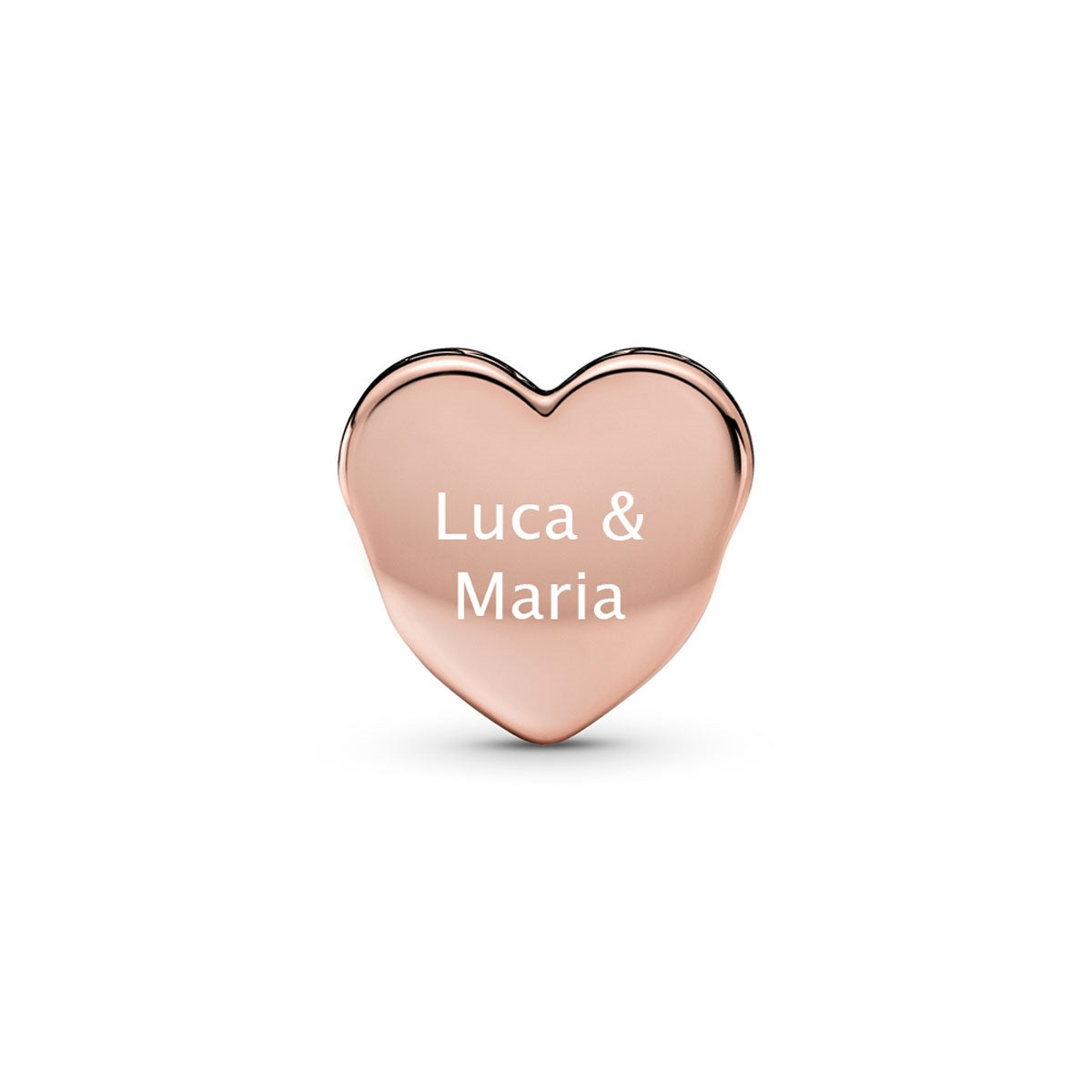 Pandora Engraving Heart Charm