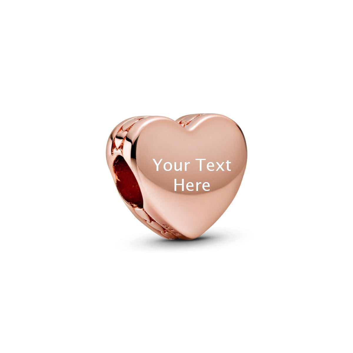 Pandora Engraving Heart Charm