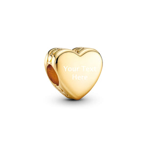 Pandora Engraving Heart Charm