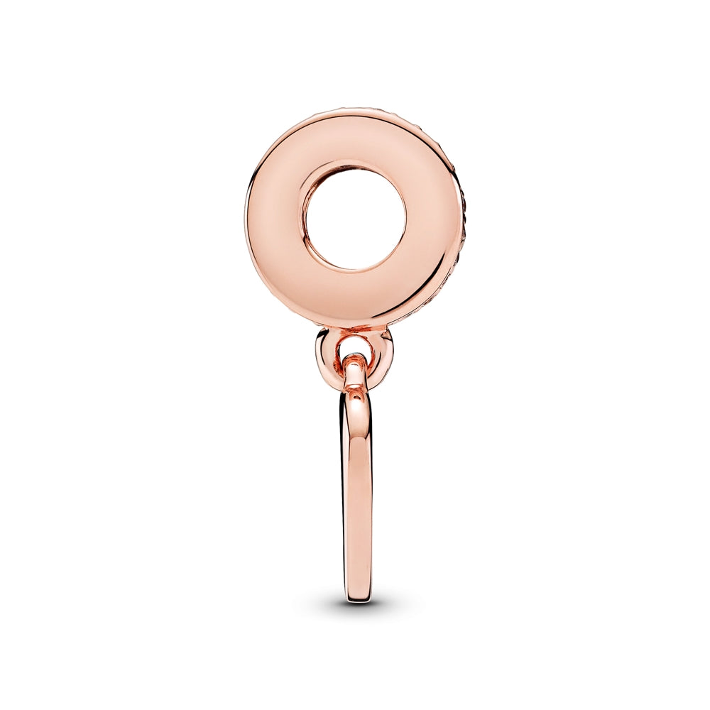Pandora Engraving Heart Drop Charm