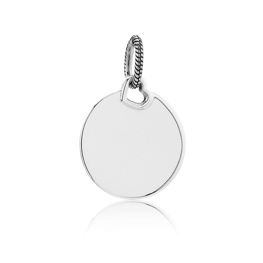 Pandora Engraving Round Pendant