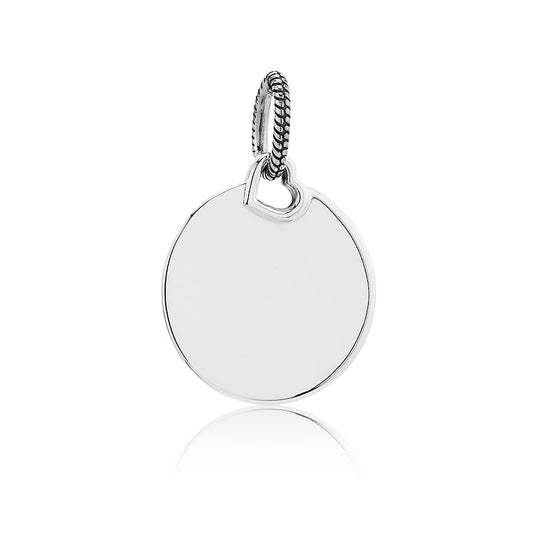 Pandora Engraving Round Pendant