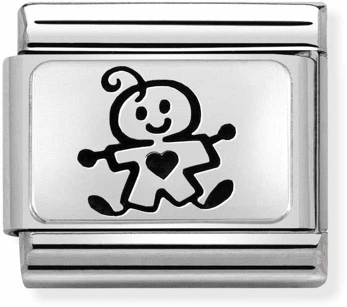 Nomination Silvershine Baby Boy Charm 