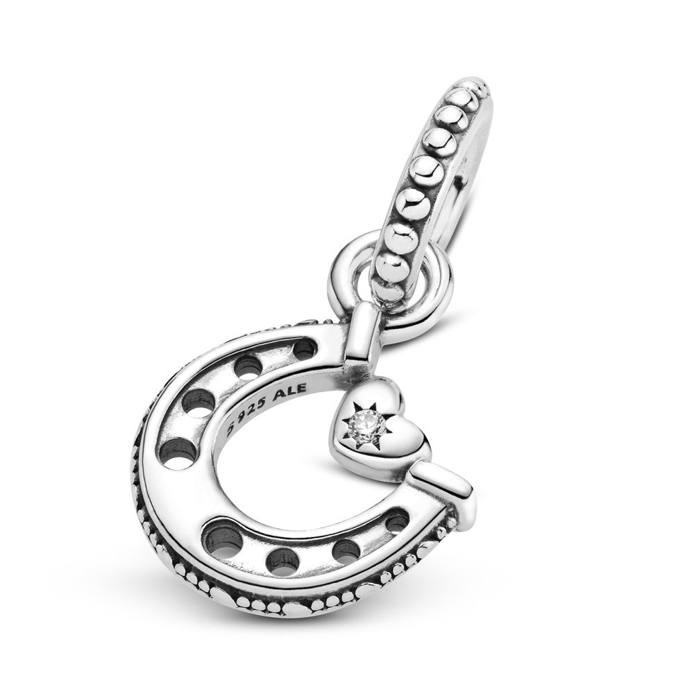 Pandora Good Luck Horseshoe Drop Charm