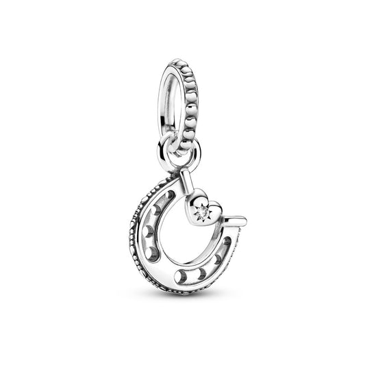 Pandora Good Luck Horseshoe Drop Charm
