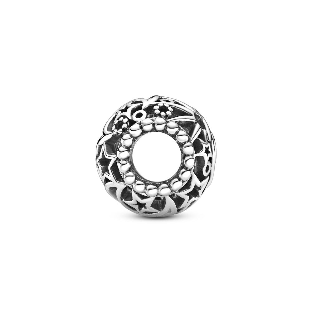 Pandora Openwork Sun, Stars & Moon Charm