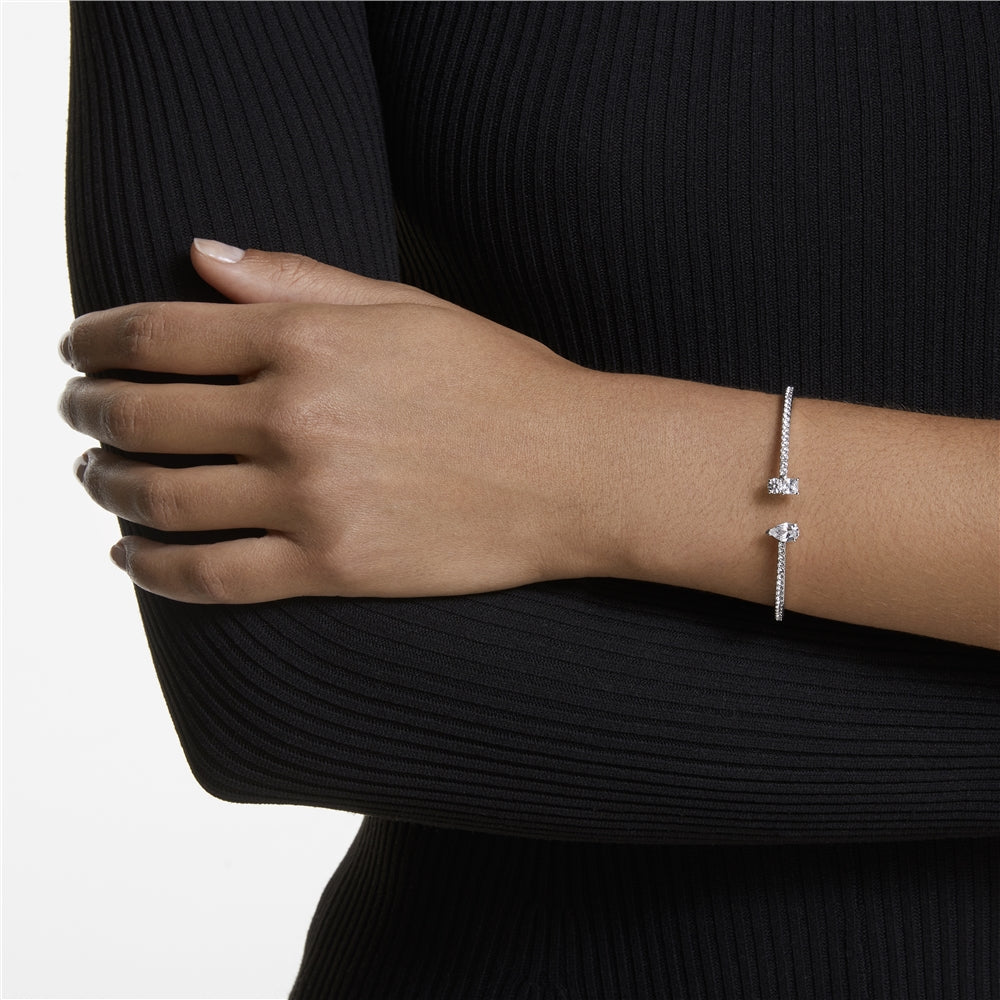 Swarovski Attract Silver Cuff