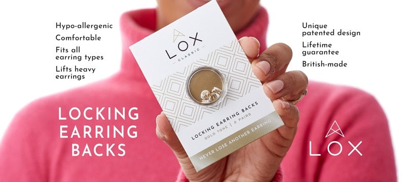 Connoisseurs Lox Gold Secure Earring Backs 2 Pairs