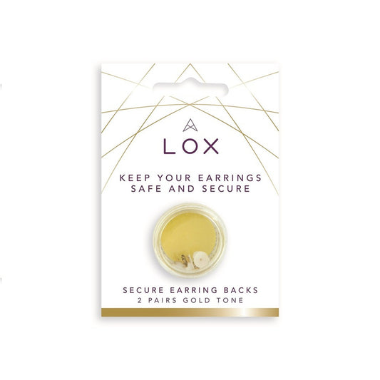 Connoisseurs Lox Gold Secure Earring Backs 2 Pairs