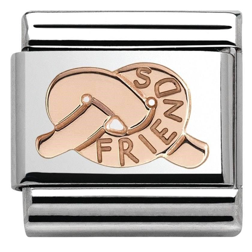 Nomination Promise of Friendship Knot Charm