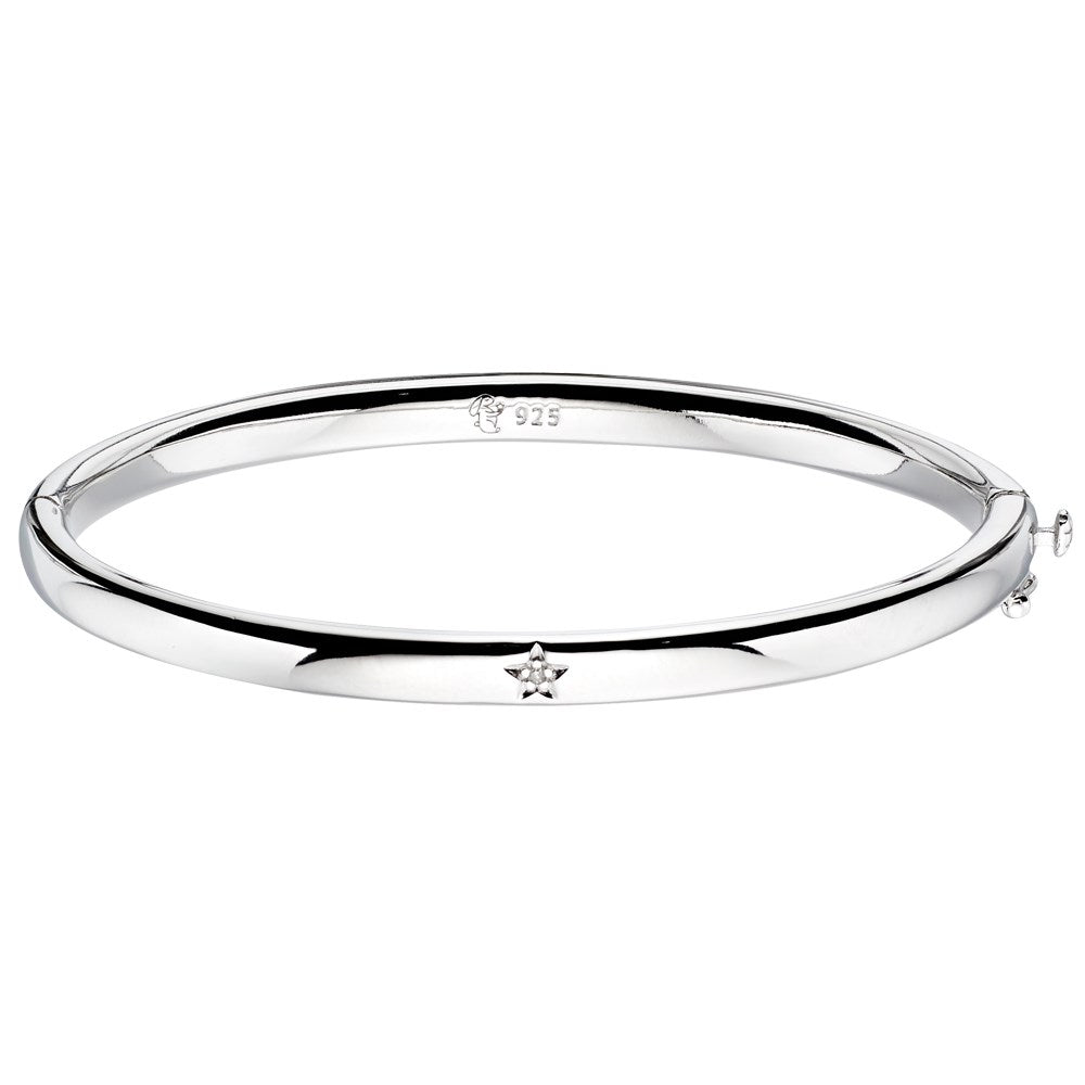 Little Star Xandra Diamond Star Baby Bangle 