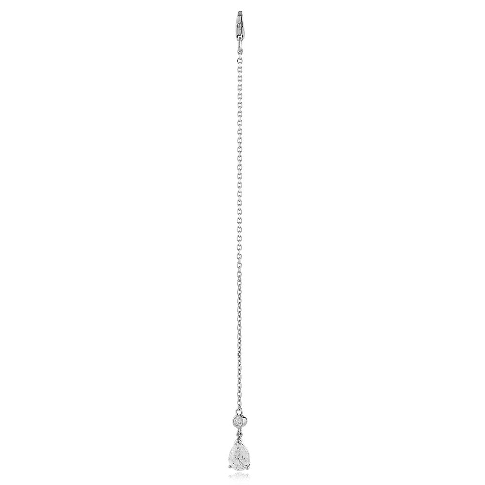 Argento Silver Back Drop Pendant Chain