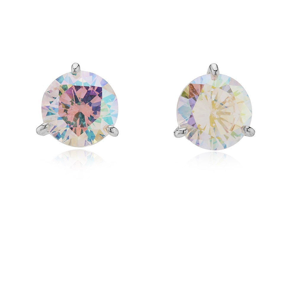 Kate Spade New York Brilliant Crystal Trio Prong Earrings