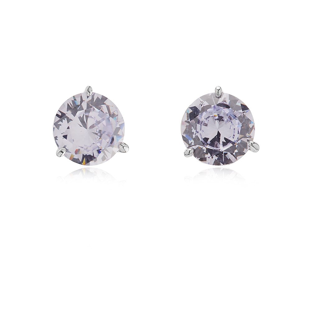 Kate Spade New York Lilac Crystal Stud Earrings 