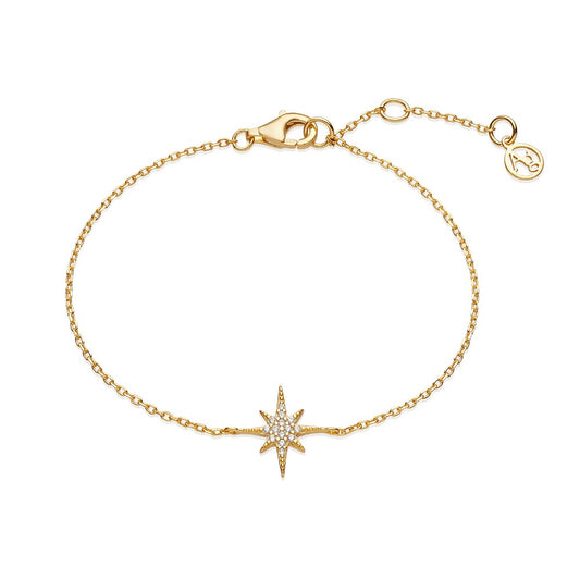 Argento Recycled Gold Midnight Star Bracelet