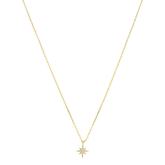 Argento Recycled Gold Midnight Star Necklace