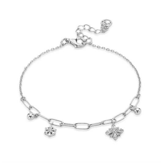 Argento Silver Snowflake Bracelet