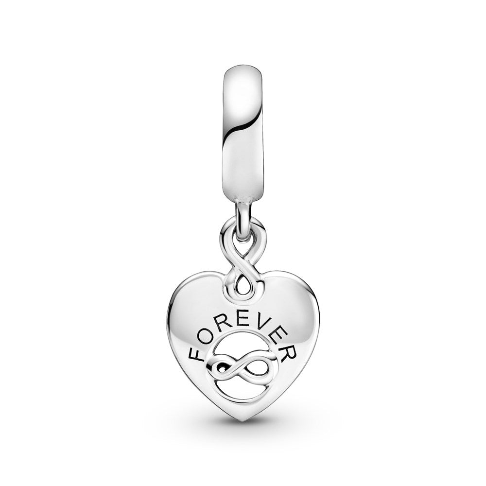 Pandora Friends Forever Heart Drop Charm