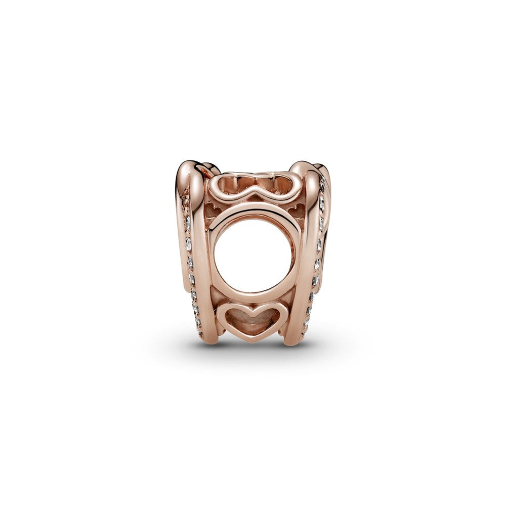 Pandora Sparkling Entwined Hearts Charm