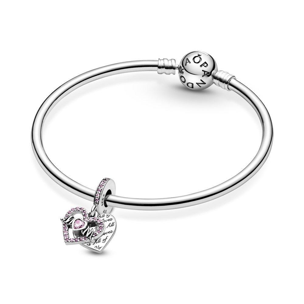 Pandora Mum Heart Dangle Charm