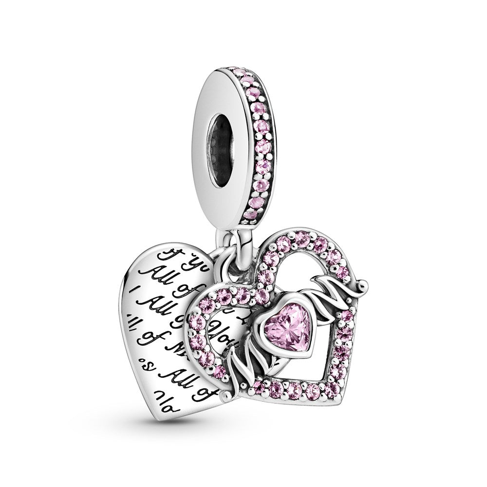 Pandora Mum Heart Dangle Charm