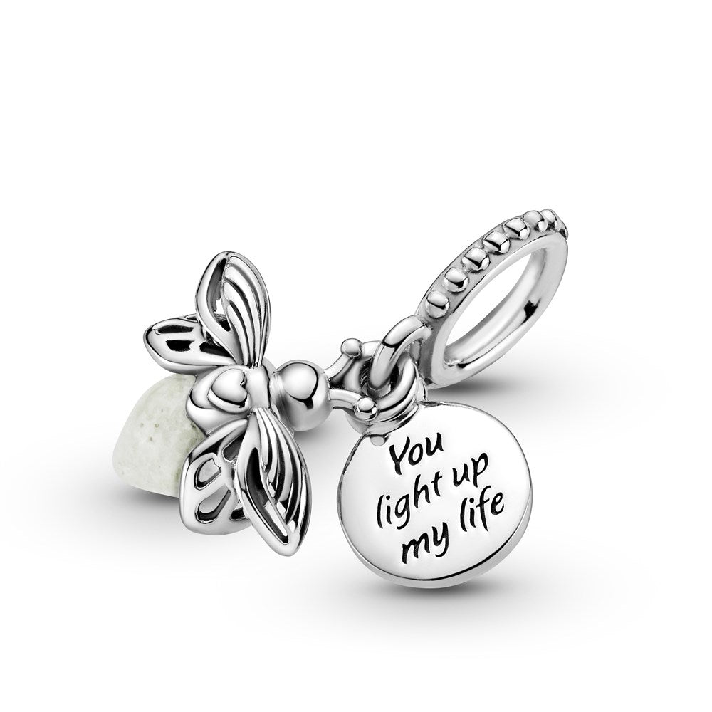 Pandora Glow-in-the-dark Firefly Dangle Charm